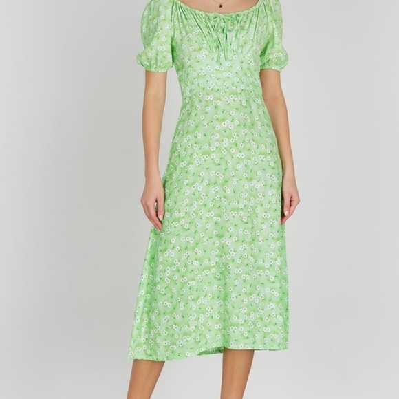 Faithful the Brand Lira Midi Dress in Merci Floral Print - Picture 7 of 9